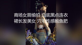 商场女厕偷拍 白底黑点连衣裙长发美女 穴毛性感鲍鱼肥美